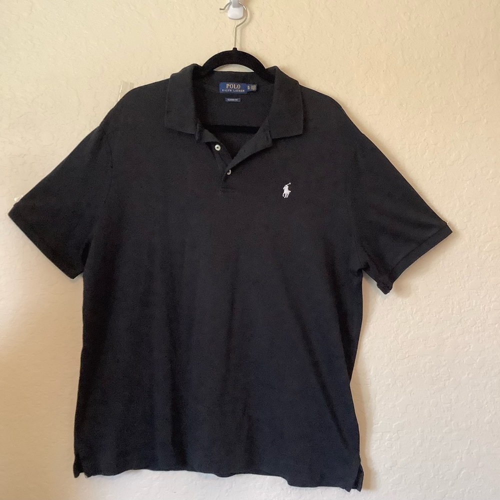 Polo Ralph Lauren Classic Fit Black Polo Shirt